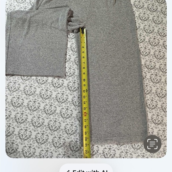 Banana Republic Heather Gray Sleeveless Jumpsuit - Picture 13 of 14